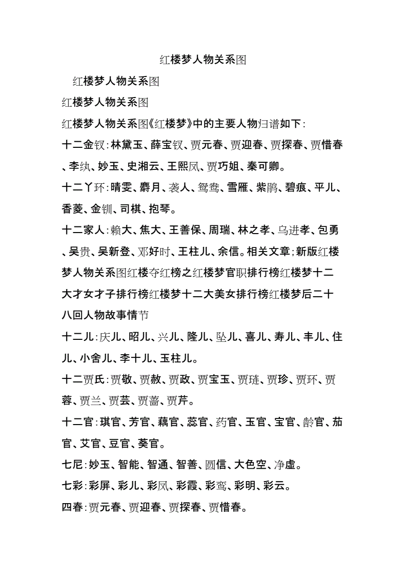 红楼梦剧情介绍_红楼梦剧情介绍87版