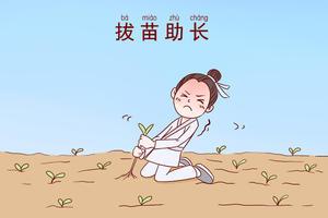 拔苗助长_拔苗助长是什么意思