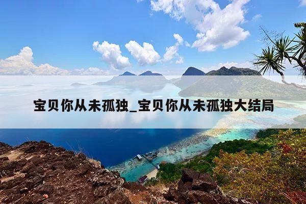宝贝你从未孤独_宝贝你从未孤独大结局