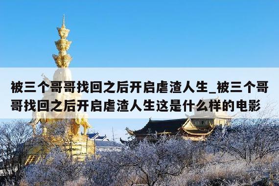 被三个哥哥找回之后开启虐渣人生_被三个哥哥找回之后开启虐渣人生这是什么样的电影