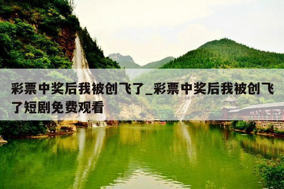 彩票中奖后我被创飞了_彩票中奖后我被创飞了短剧免费观看