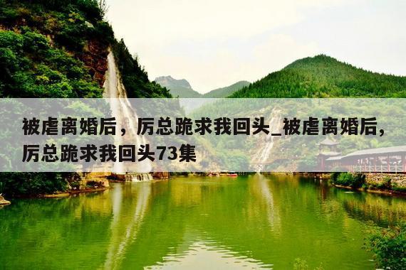 被虐离婚后，厉总跪求我回头_被虐离婚后,厉总跪求我回头73集