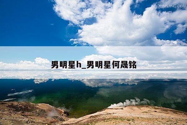 男明星h_男明星何晟铭