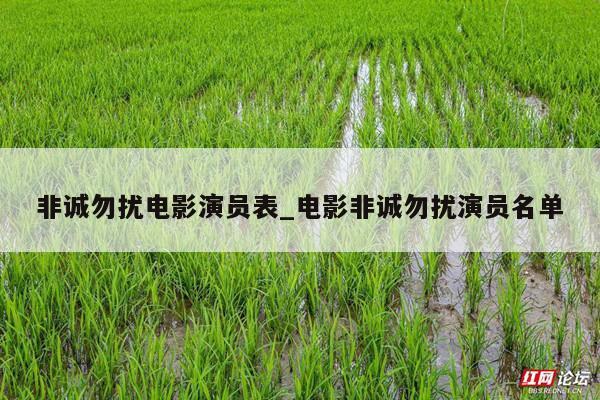 非诚勿扰电影演员表_电影非诚勿扰演员名单