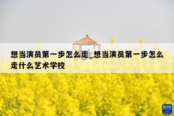 想当演员第一步怎么走_想当演员第一步怎么走什么艺术学校