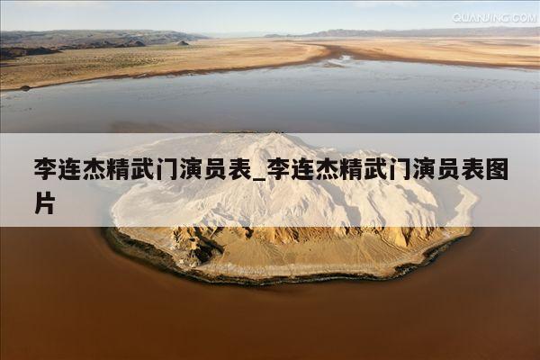 李连杰精武门演员表_李连杰精武门演员表图片