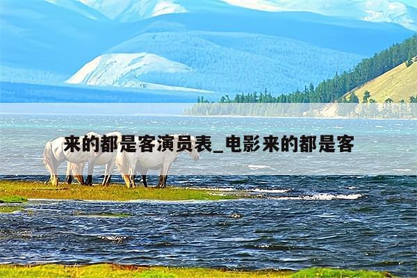 来的都是客演员表_电影来的都是客