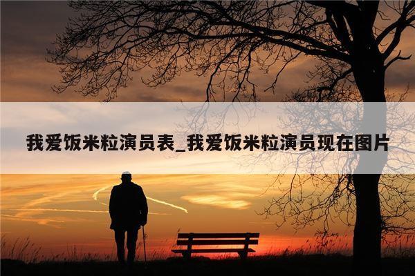 我爱饭米粒演员表_我爱饭米粒演员现在图片