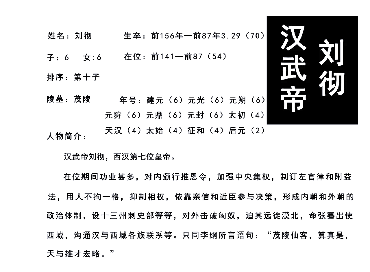 汉武大帝剧情分集介绍(汉武大帝剧情分集介绍47集)